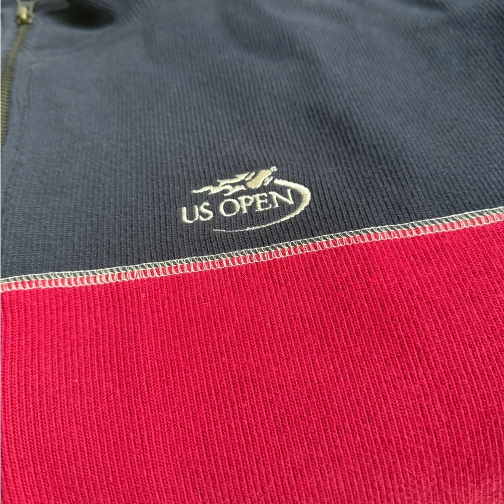 **Vintage!** Official 2000s US Open Tehama Clint Quarter-Zip - Picture 7 of 7